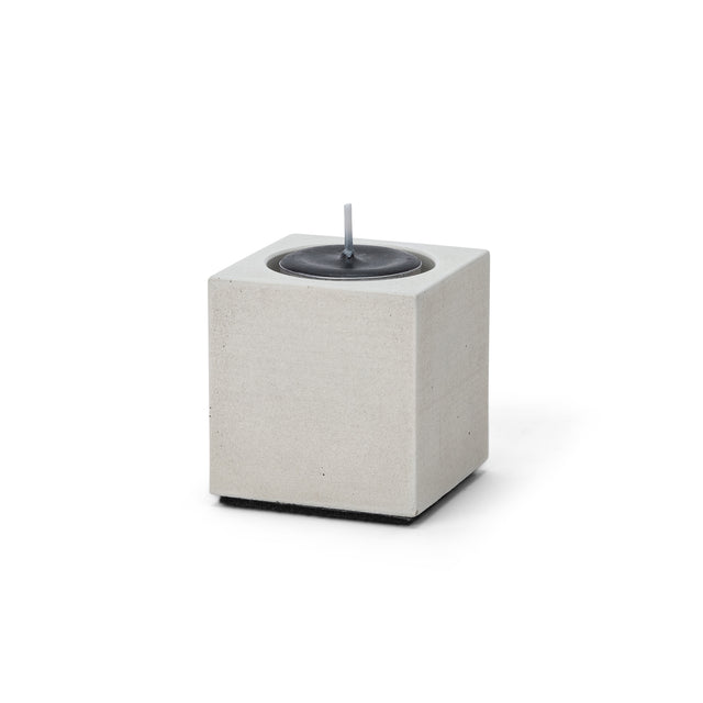 Kerzenleuchter Newblock – seitliche Ansicht