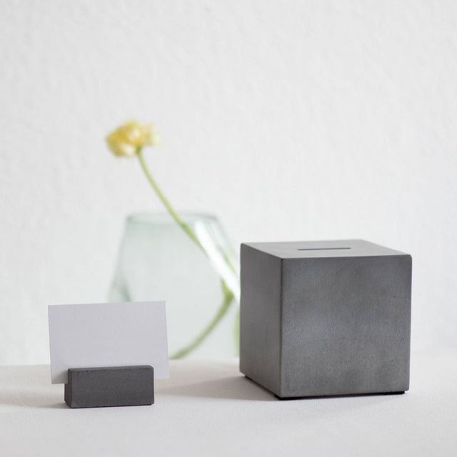 Schlichte Spardose "Big Block" als Blickfang