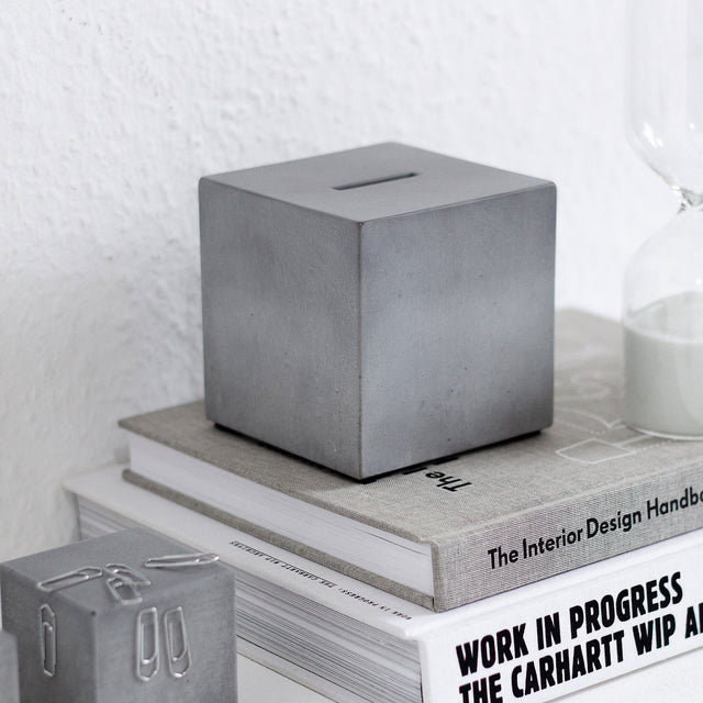 Stilvolle Beton-Spardose für Ihr Zuhause