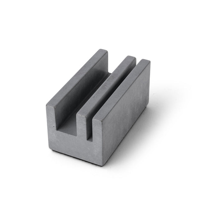 Tischaufsteller „T&C“ dunkelgrau Beton