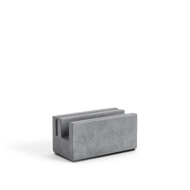 Tischaufsteller „T&C“ dunkelgrau Beton