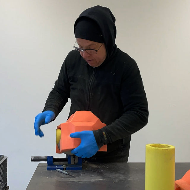 Betonabgüsse für Kang Sunkoos „Sakristei“