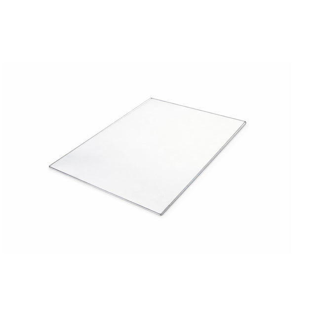 Transparente Acrylglas-Einschubtasche aus 4 mm starkem Acrylglas.