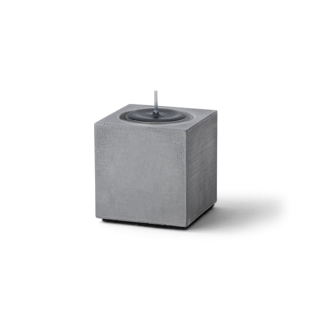 Kerzenleuchter Newblock aus Beton – mit Teelicht